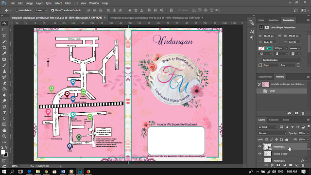 Cara mudah membuat kartu undangan pernikahan dengan photoshop Cara mudah membuat kartu undangan pernikahan dengan photoshop