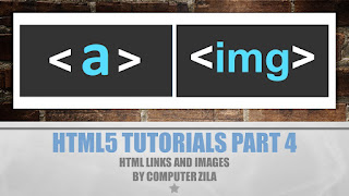 Learn html links and images tags with ComputerZila
