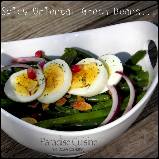 Spicy Oriental Green Beans