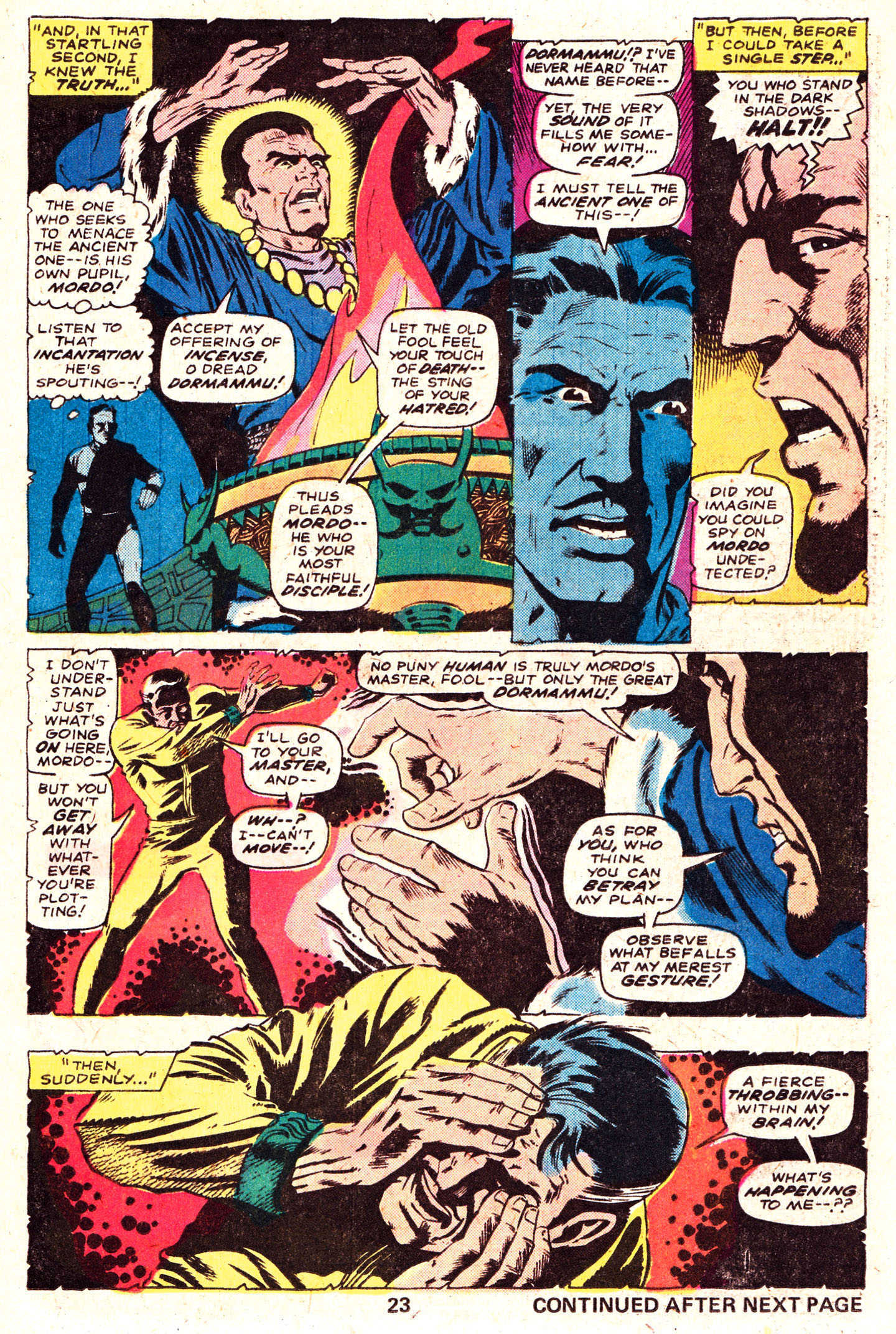 Read online Doctor Strange (1974) comic -  Issue #21 - 25