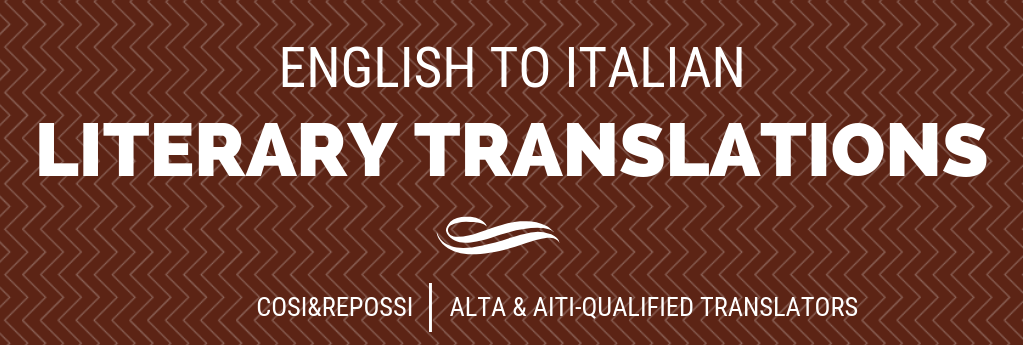English to Italian literary translations