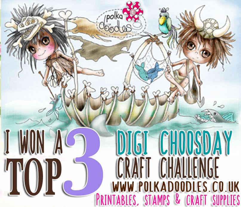 Digi Choose Day Polkadoodles Top 3