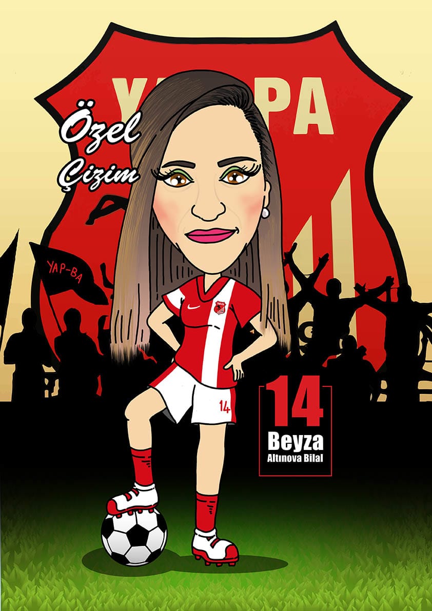 Futbol Antrenörüne Hediye Taraftar, DG, H, Taraftara hediyeler, Antrenöre hediye, Futbol aşıklarına hediye, Futbol severlere hediye, Taraftar hediyeleri, Futbol hediyeleri, hediye karikatür, Kişiye özel hediye,