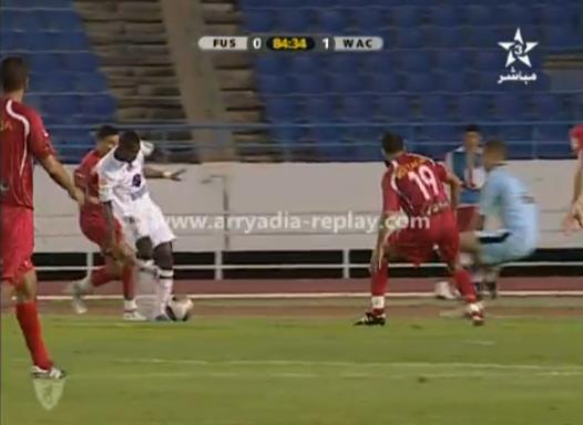 Botola vidéo du but de Fabrice Ondama Wydad Club Casablanca 2011