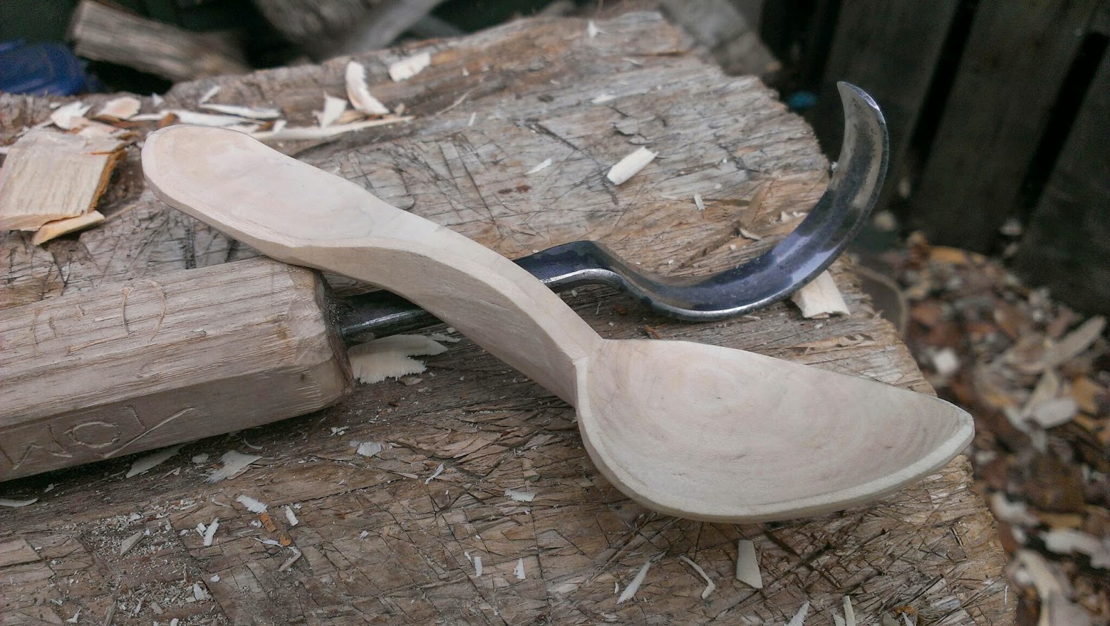 Carved Spoons An adventure into Welsh dolphin spoons