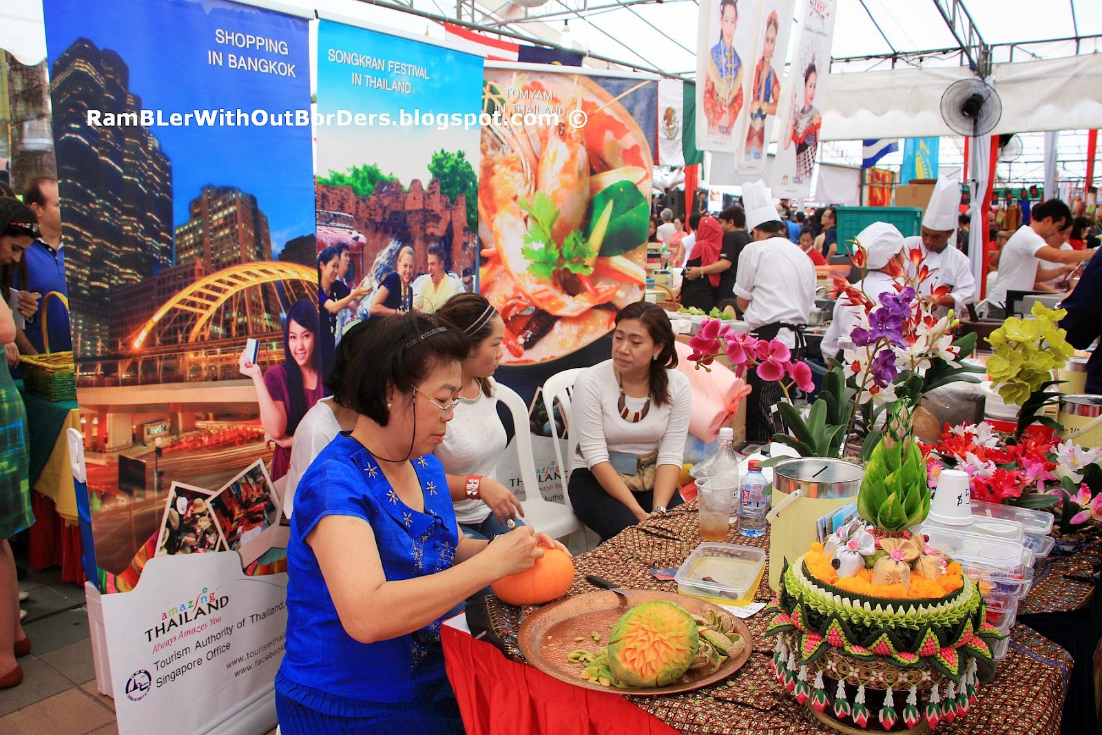 Bazaar's stand, Singapore International Red Cross Bazaar 2015