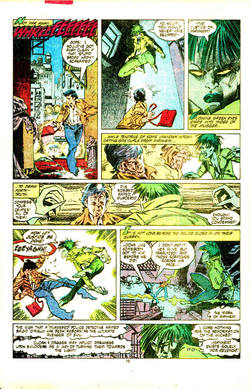 Read online Cloak and Dagger (1985) comic -  Issue #7 - 11