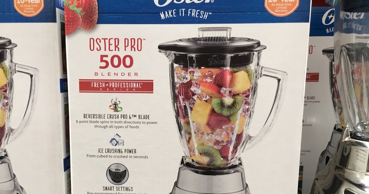 Oster Pro 500 Blender Costco Weekender