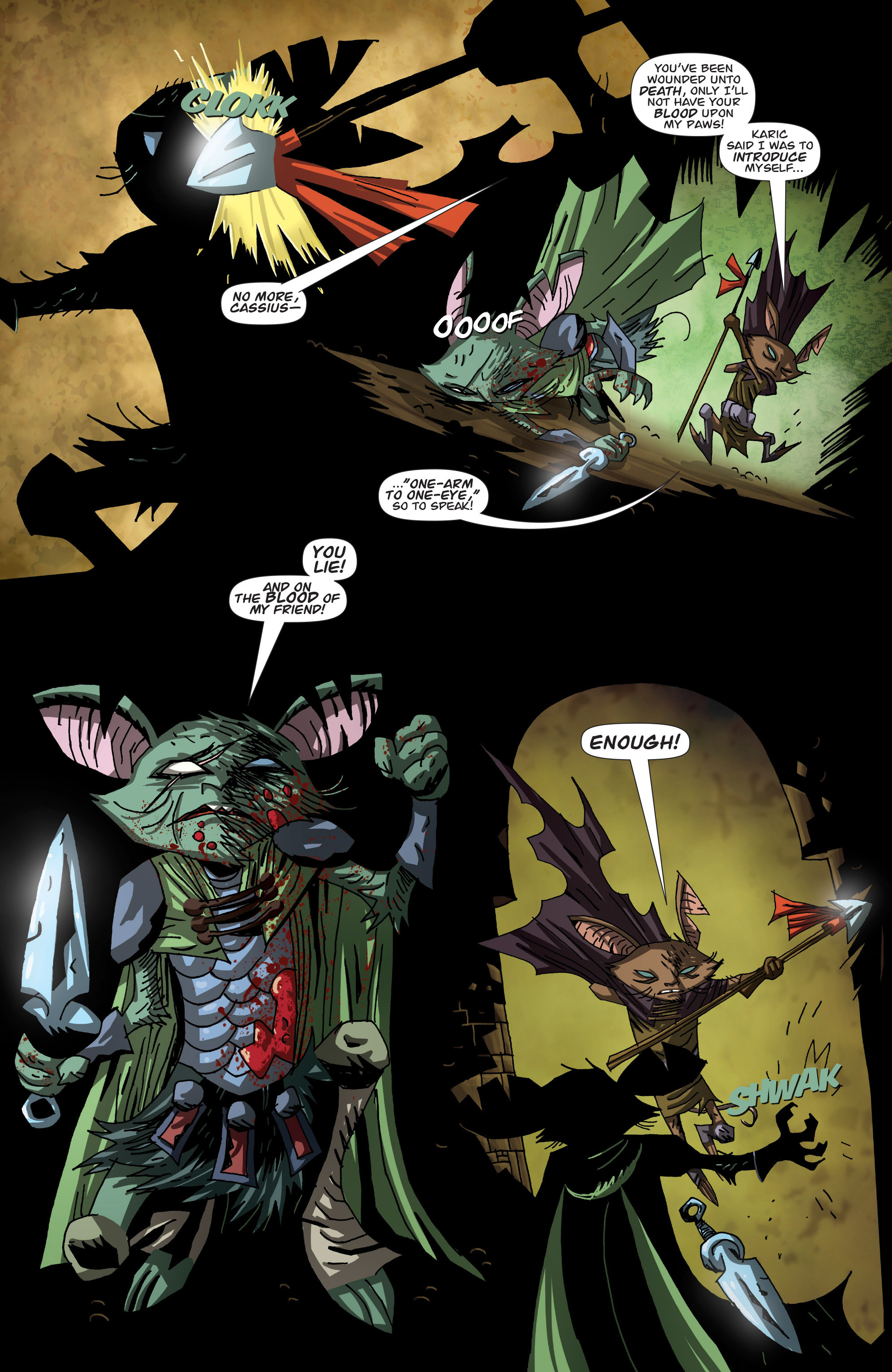 The Mice Templar Volume 5: Night's End issue 3 - Page 21