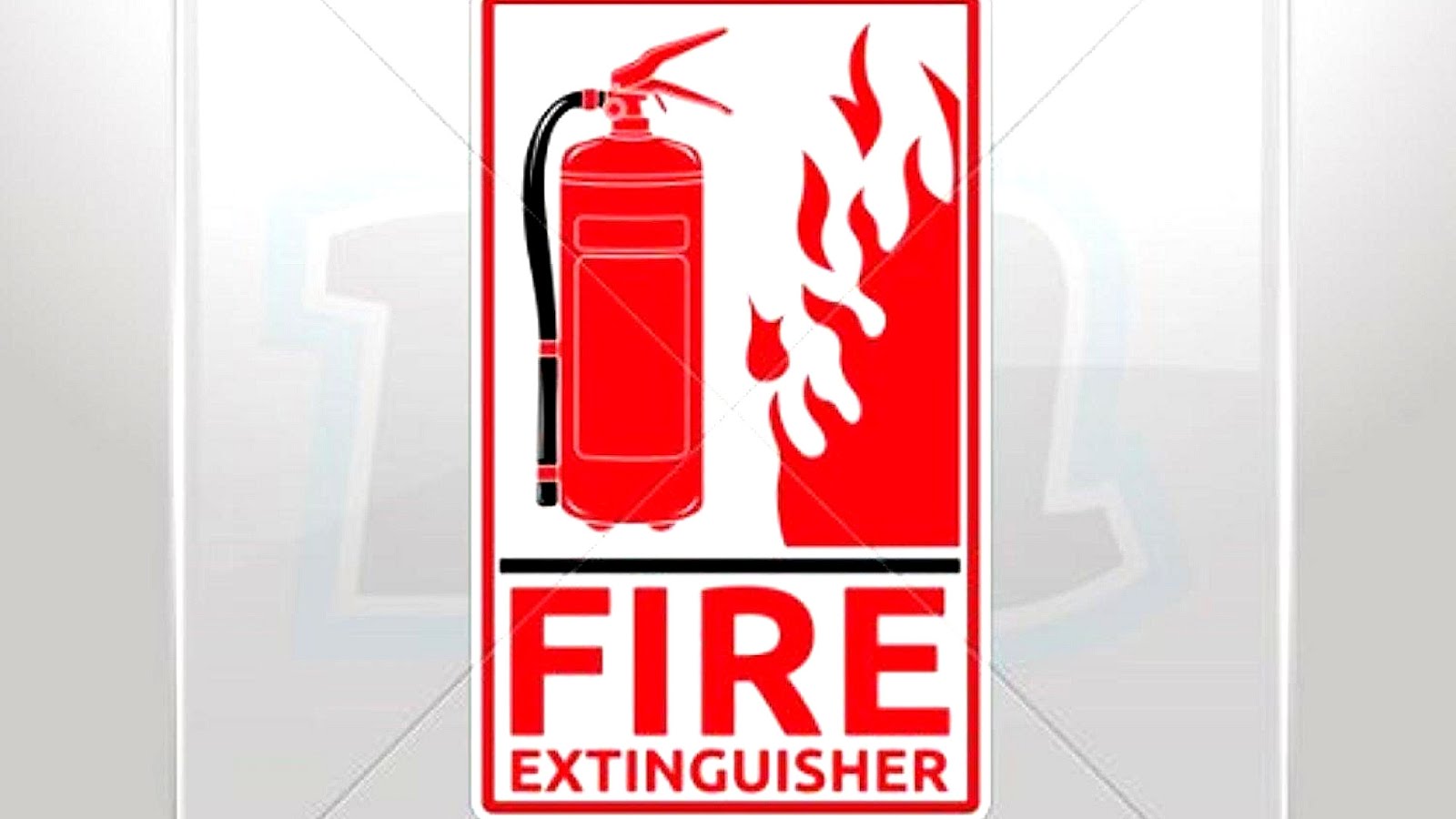 Label Fire Extinguisher Stickers Fire Choices
