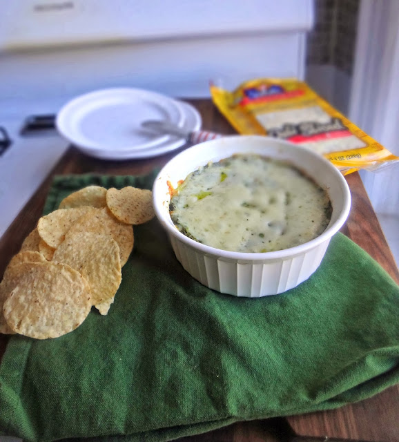 Spinach, Onion, and Swiss Dip for #SwissWeek