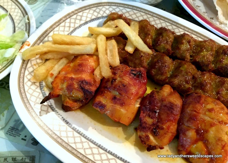 mix grill at Ostadi Restaurant in Dubai