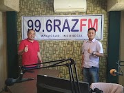 Rumah Koran dan Pimpinan Astra Group Makassar di Radio RAZ 99,6 FM