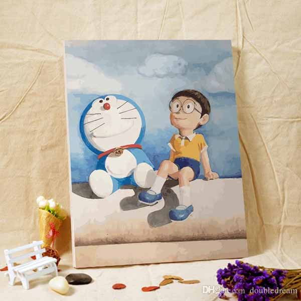 75 Gambar Doraemon Lucu Bersama Nobita Shizuka Jayen Suneo Lukisan