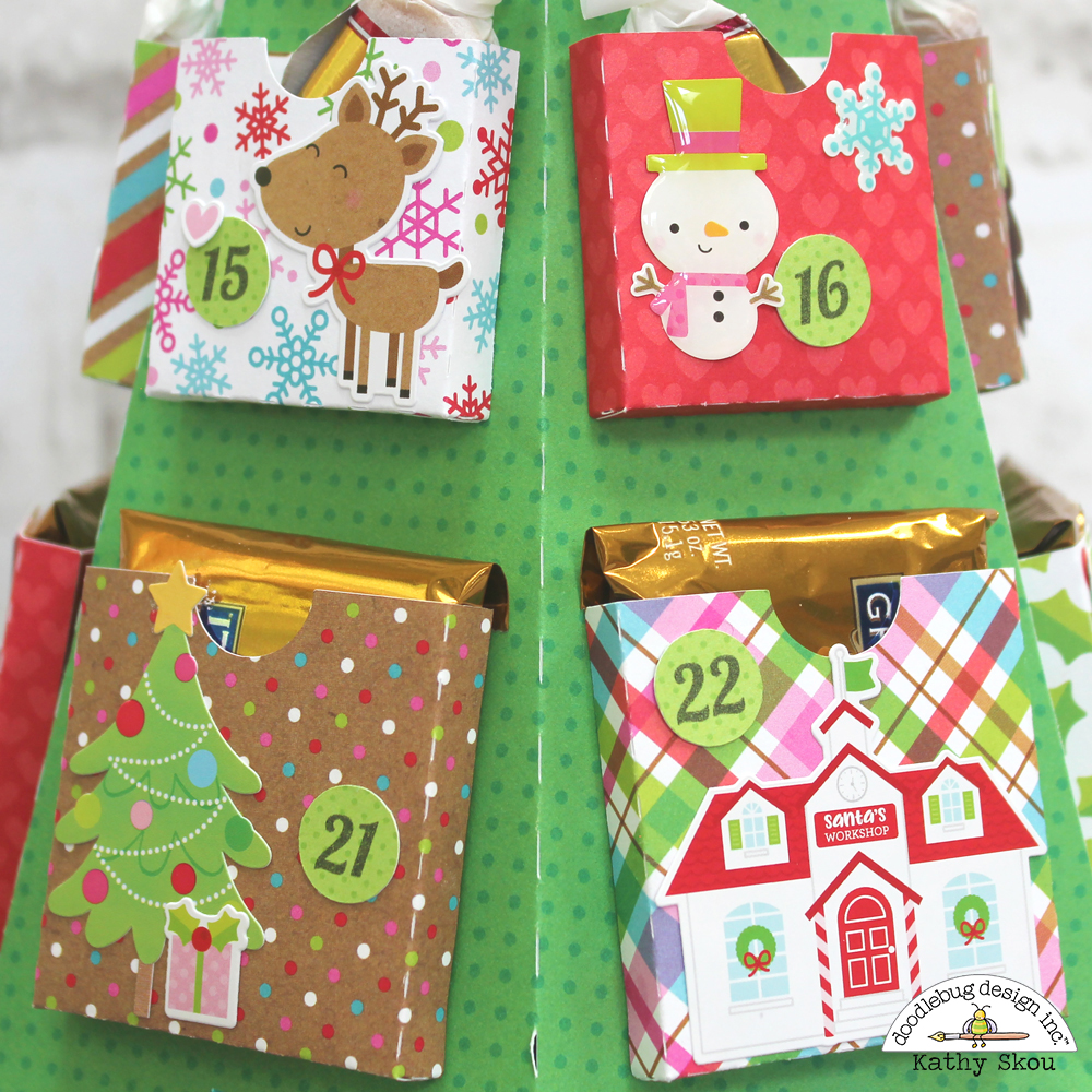 Doodlebug Design Inc Blog: Christmas Town Advent Calendar | With Kathy