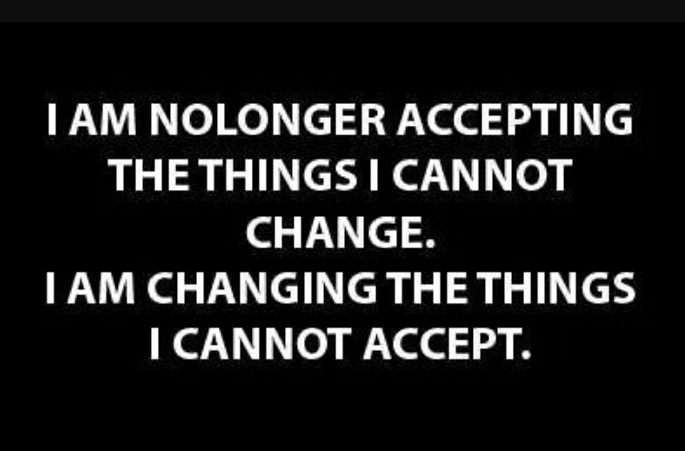 Cannot accept