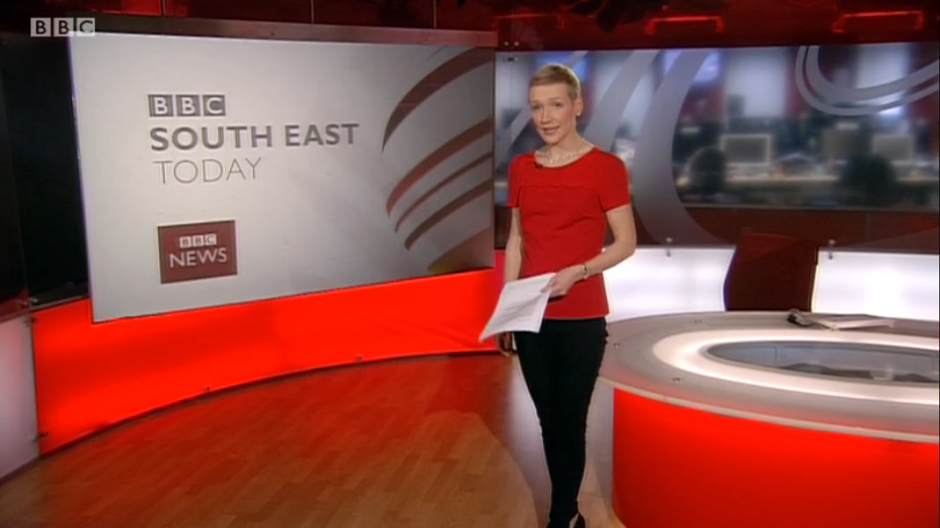 UK Regional News Caps Juliette Parkin BBC South East Today