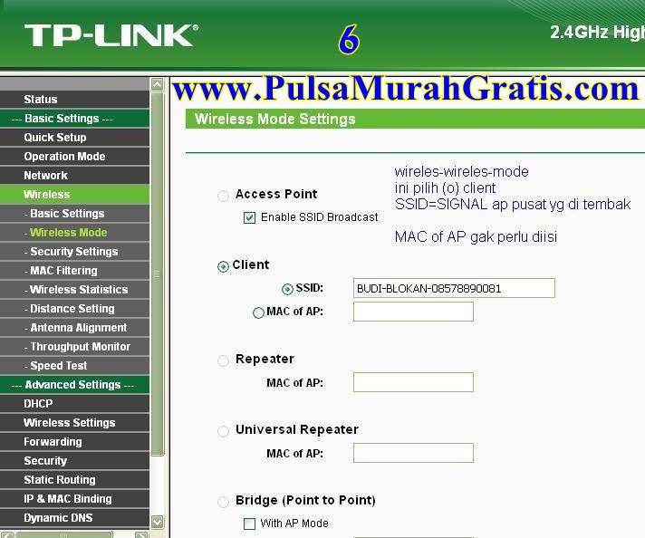 Cara Setting Tp Link Wa5210g Sebagai Klien Dengan Mudah Internet Wifi Hotspot