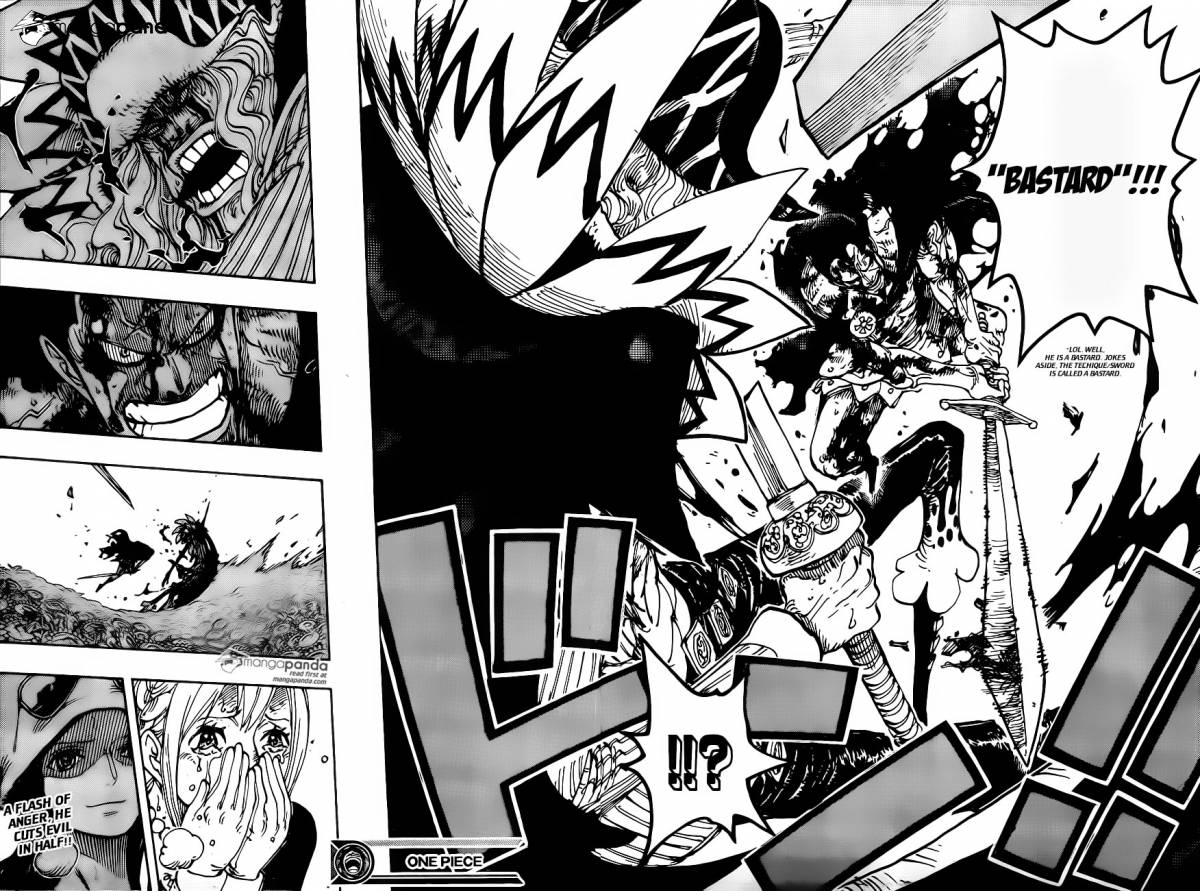 One Piece Ch 776: The Coliseum Hero