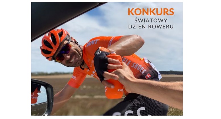 Wygraj pakiet rowerowy (bidon, notes, koszulkę polo CCC Team oraz worek CCC) Konkurs