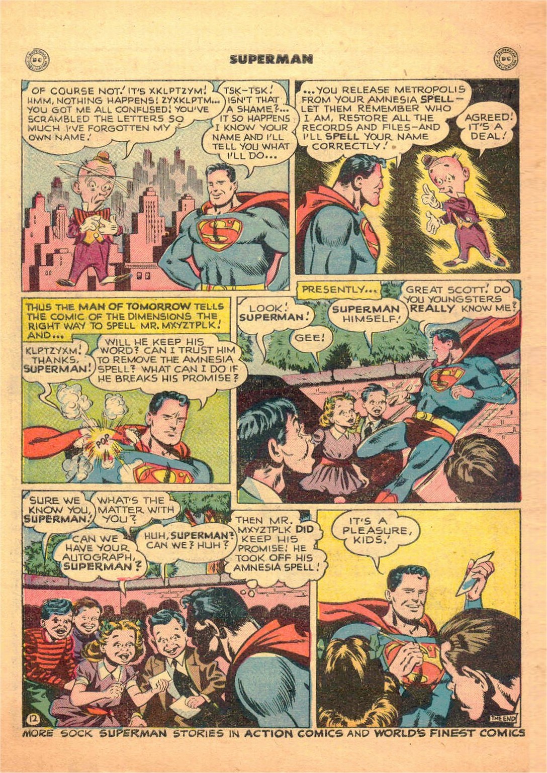 Read online Superman (1939) comic -  Issue #59 - 48