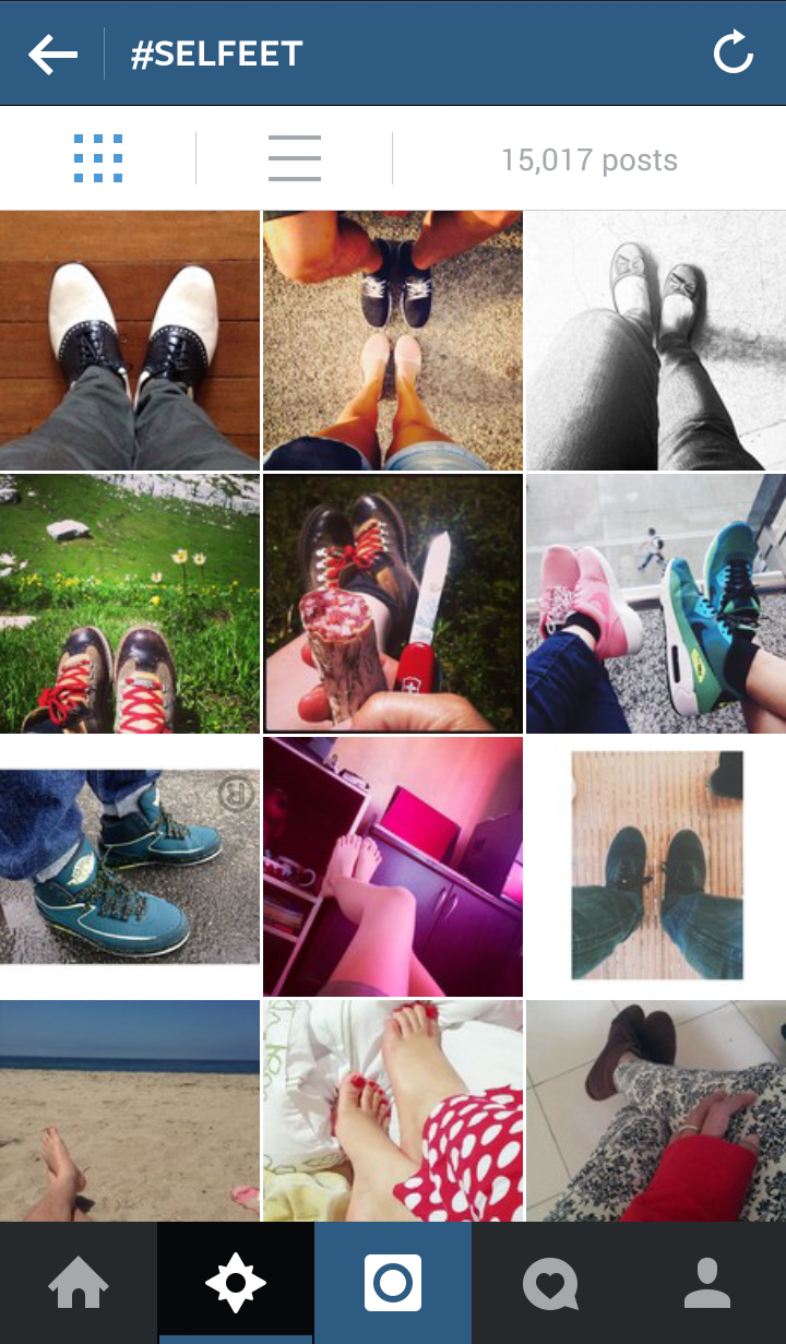 The Foot Selfie Is Taking Over Instagram (Hashtag Feet Pictures)