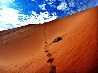 Namib Desert of the African Country Namibia