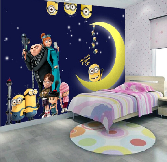 50 Gaya Terbaru Dekorasi Kamar Tidur Minion Dekorasi Kamar