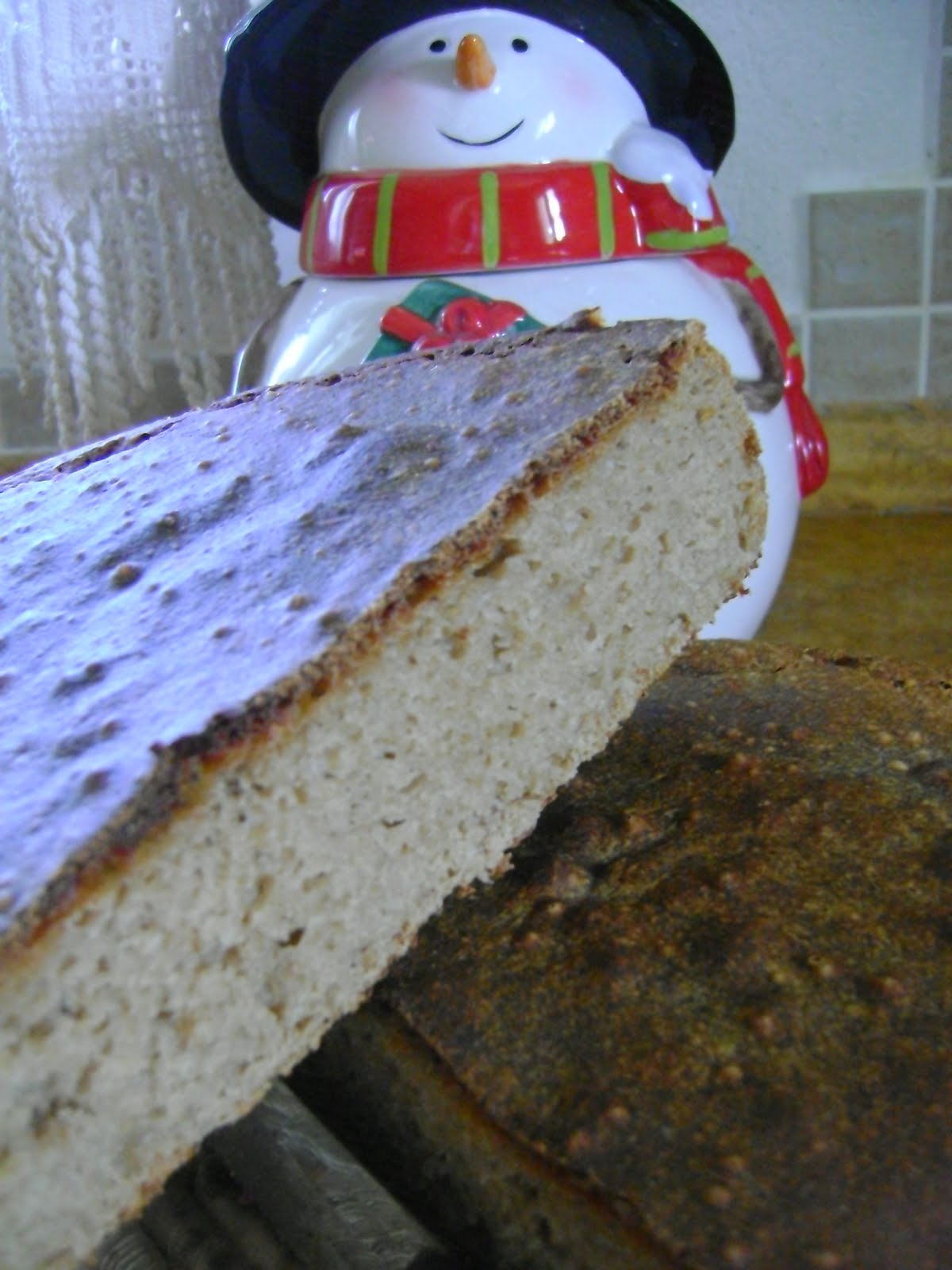 EKŞİ MAYALI KÖY EKMEĞİ Yemek Tarifleri, Resimli Yemek TarifleriYemek