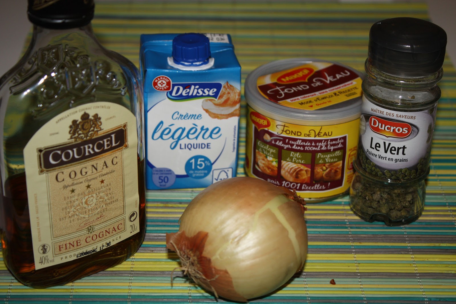 Pierrot Gourmet Sauce au poivre vert (maison bien sûr)