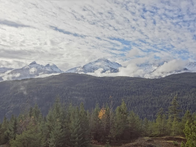 Mountains along Sea-to-Sky Highway, BC