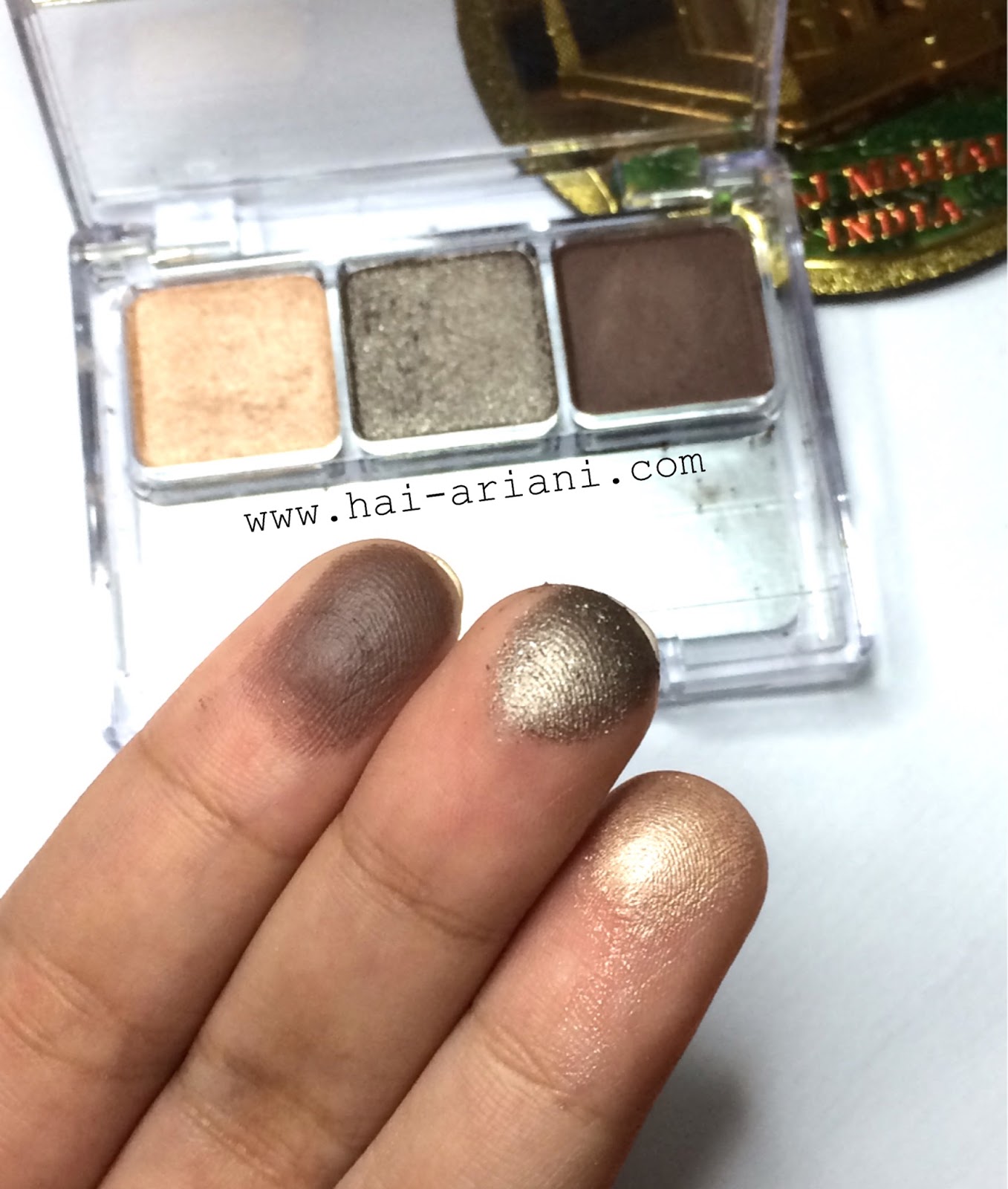 WARDAH NUDE COLOURS EYESHADOW PASSIONATE REVIEW