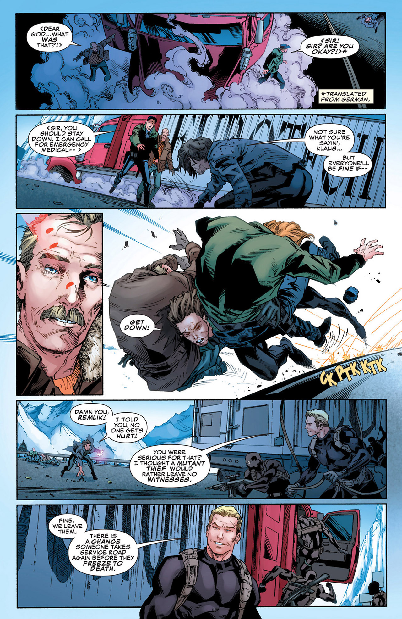 Read online Gambit (2012) comic -  Issue #5 - 7