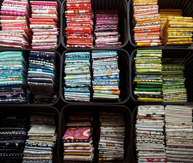 Fabric Storage by Heidi Staples of Fabric Mutt