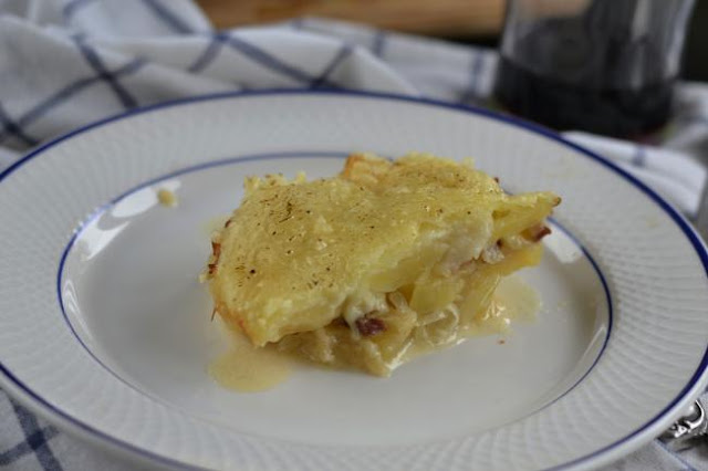 Tartiflette  Inspirada En  Joel Robuchon
