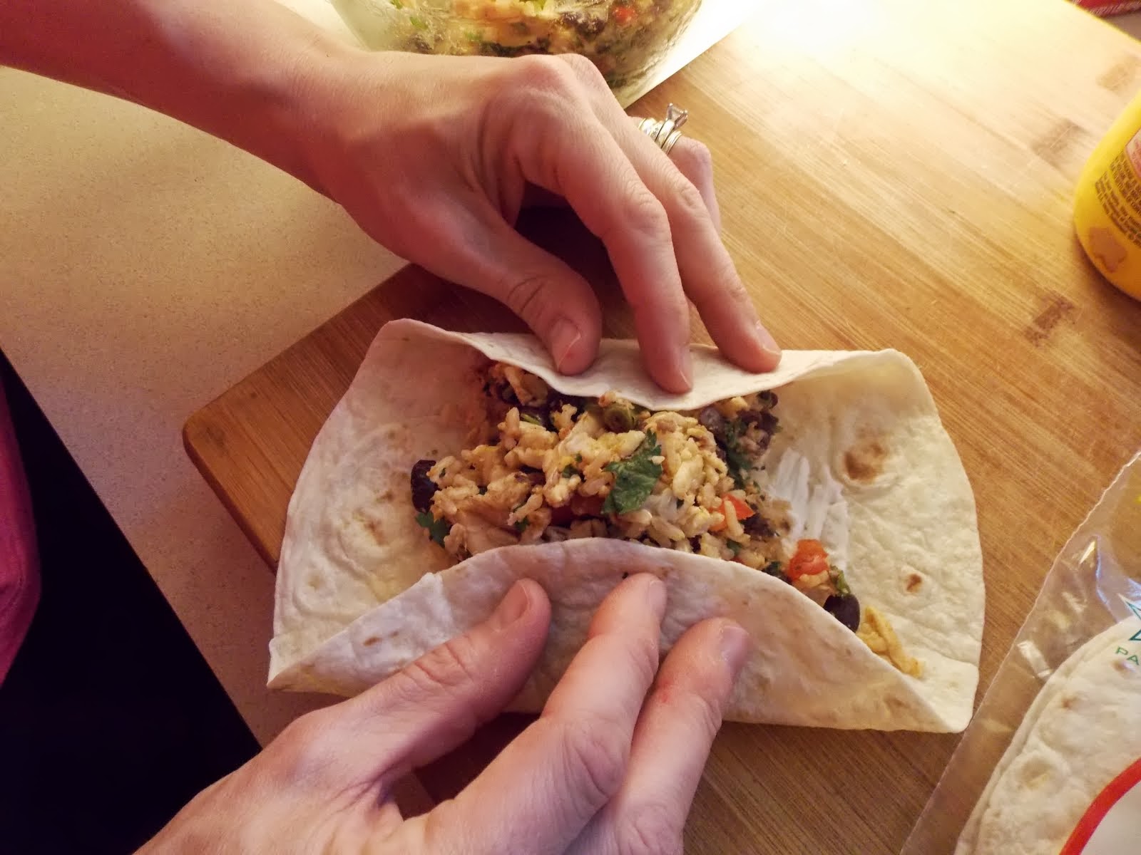 Pithy's Kitchen: Crispy Tex-Mex Wraps