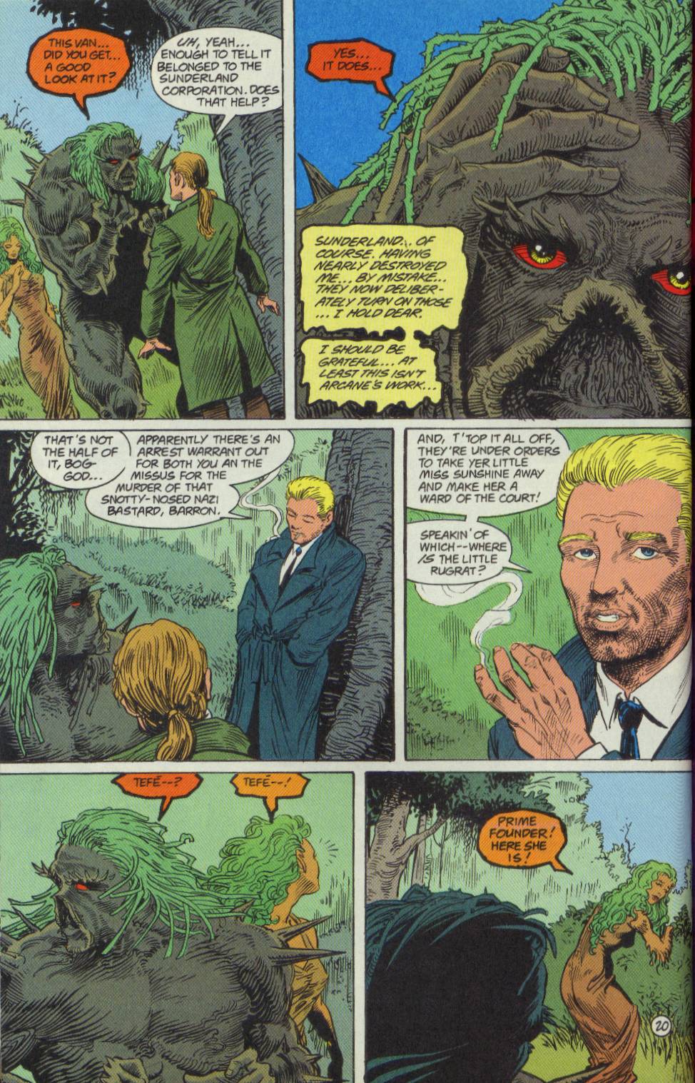 Swamp Thing (1982) Issue #136 #144 - English 21