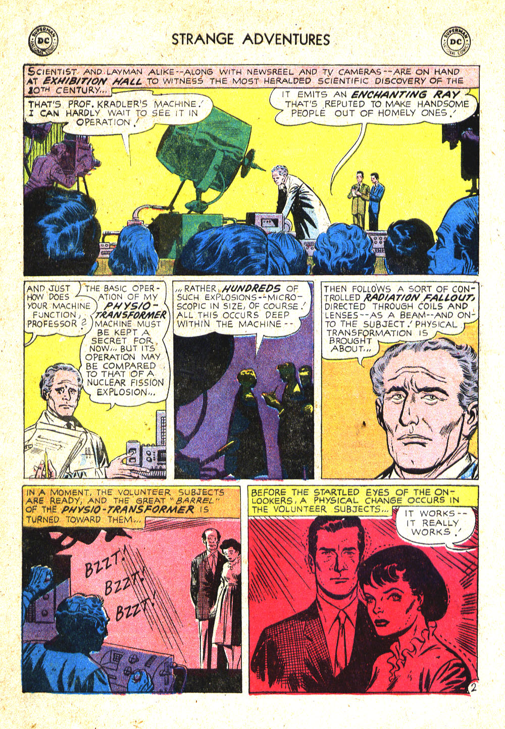 Read online Strange Adventures (1950) comic -  Issue #87 - 4