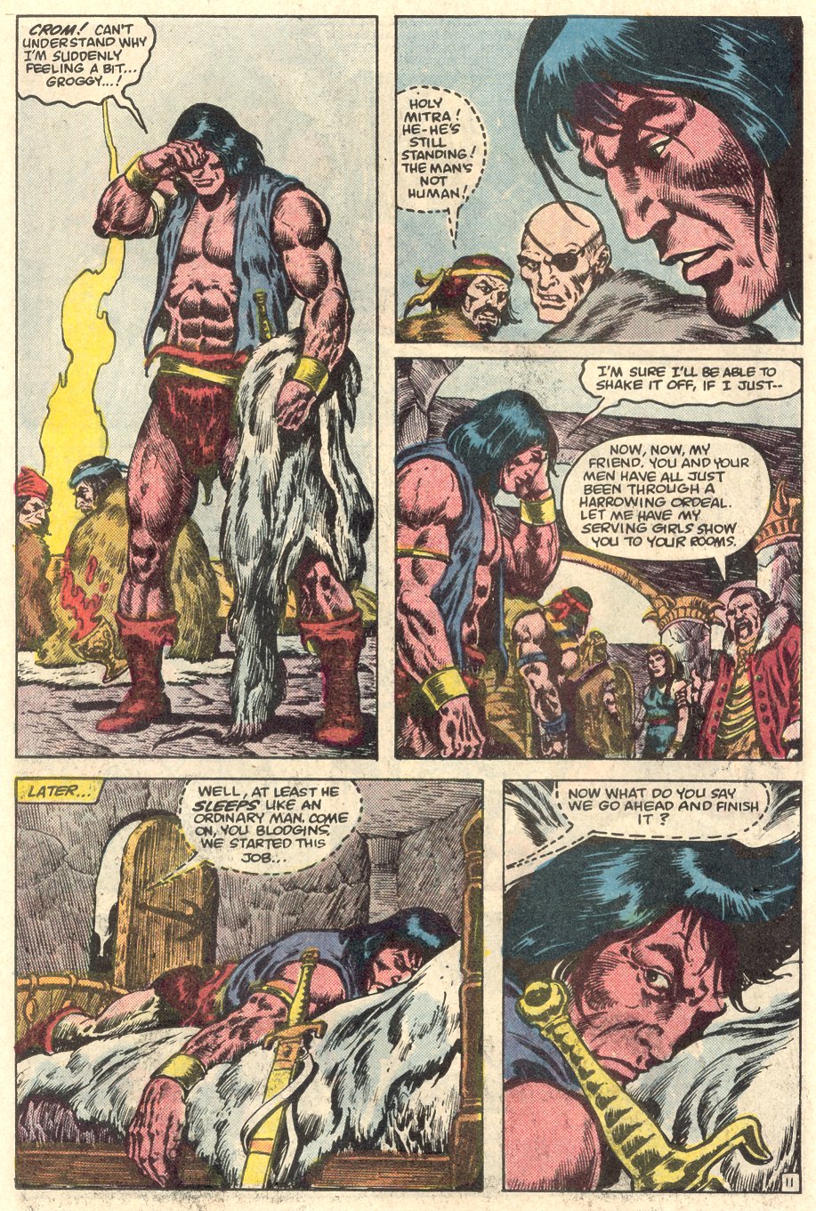 Read online Conan the Barbarian (1970) comic -  Issue # Annual 9 - 12