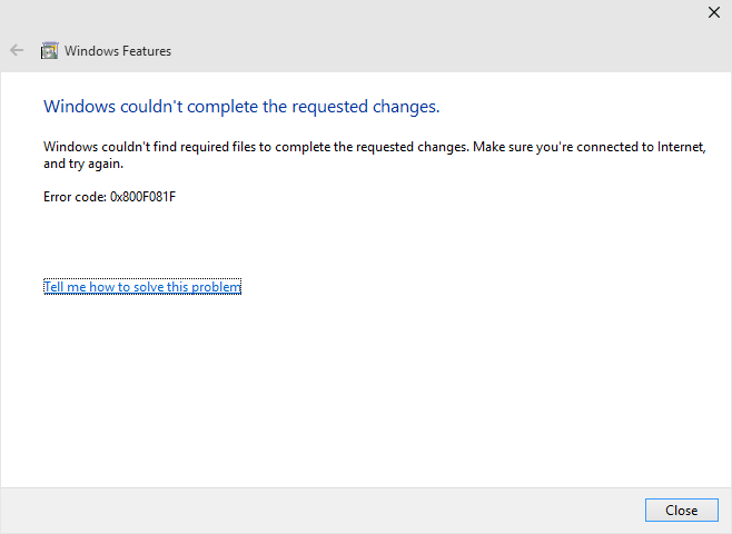 Каково быть летучей мышью анализ. Ошибка net framework 0x800f081f. 1. 5 в windows 8. Ошибка net framework 0x800f081f.