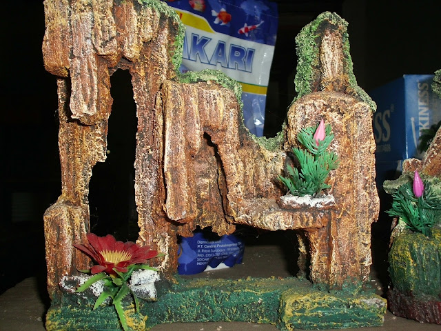 Ornamen Tebing Batu Untuk Hiasan Aquarium Istana Aquarium
