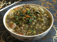 Noodle with Green peas (绿豆面)