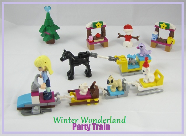 NEW LEGO FRIENDS WINTER CHRISTMAS SCENES STEPHANIE PONY SLED PUG 41326 PICK 1S 