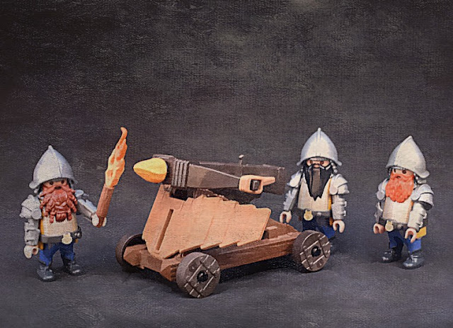 Playmobil custom fantasy dwarves warriors