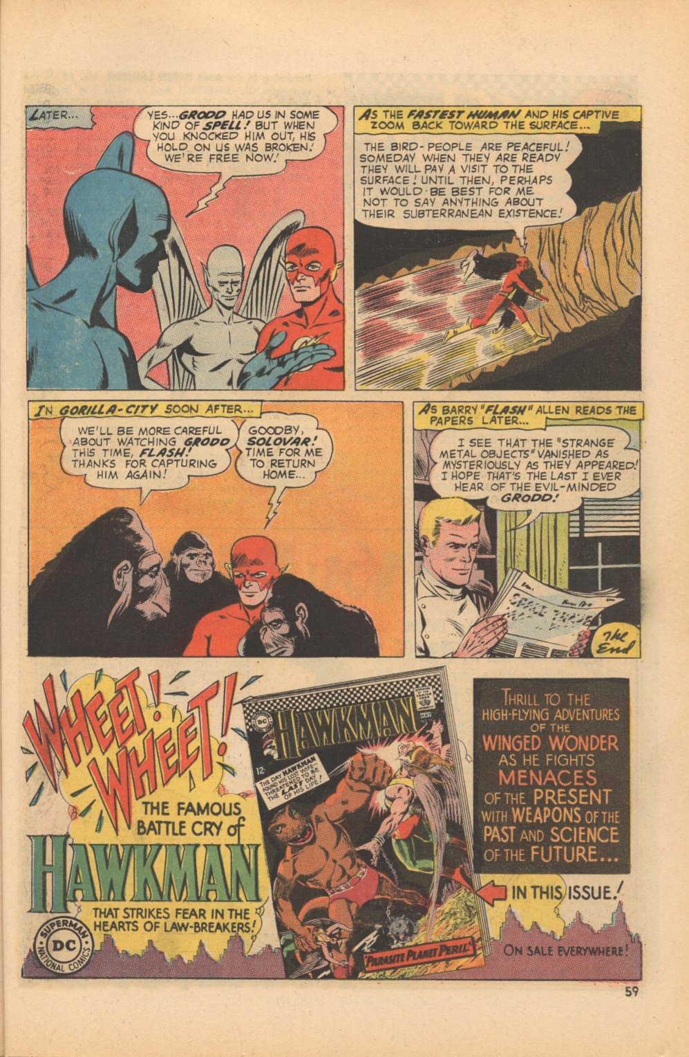 Read online The Flash (1959) comic -  Issue #169 - 61