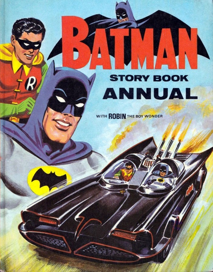 CRIVENS! COMICS & STUFF BATMAN STORY BOOK ANNUAL 1968...