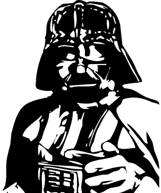 Amazing Stencils : Star Wars - Darth Vader Stencil