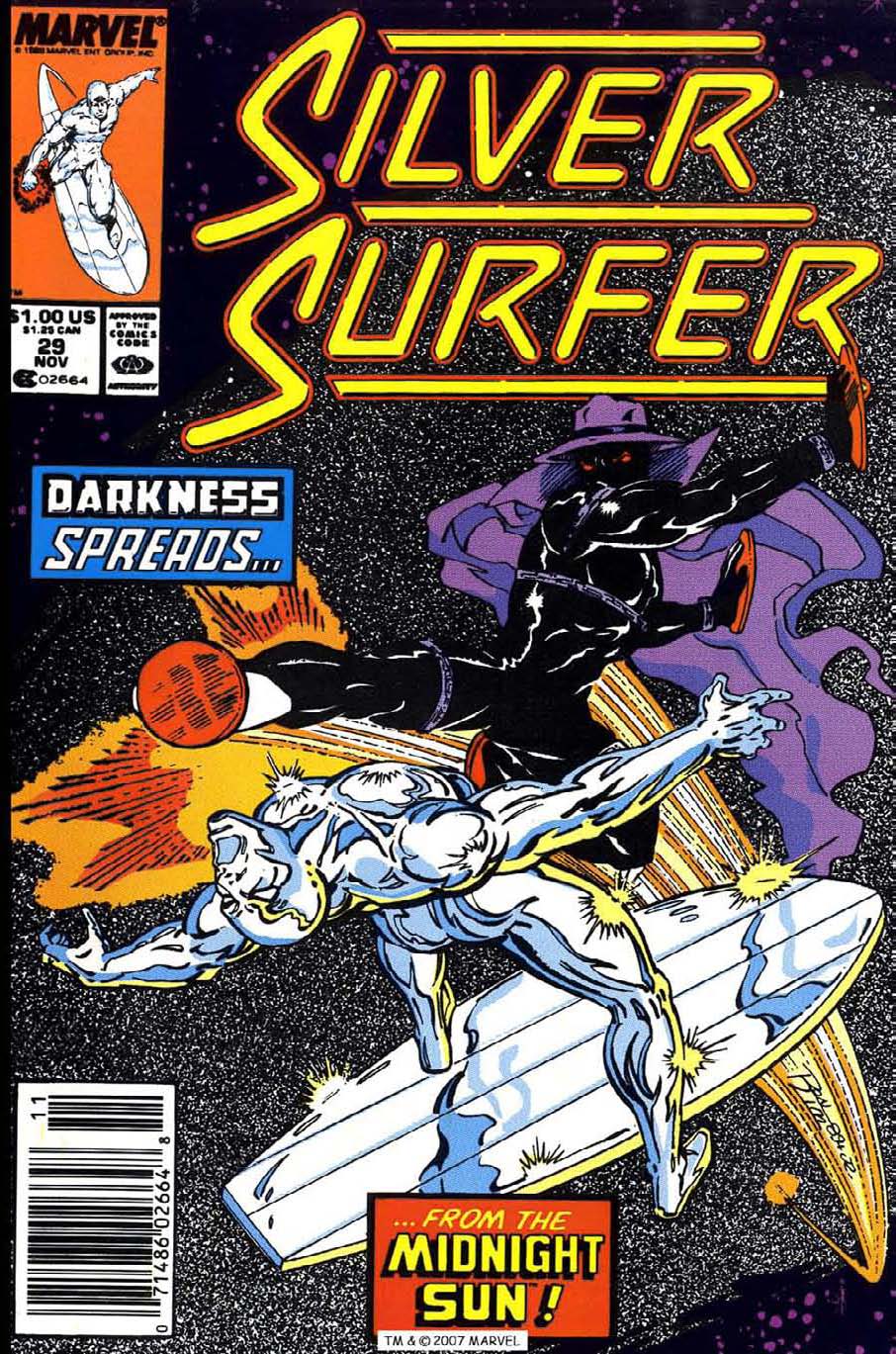 Read online Silver Surfer (1987) comic -  Issue #29 - 1