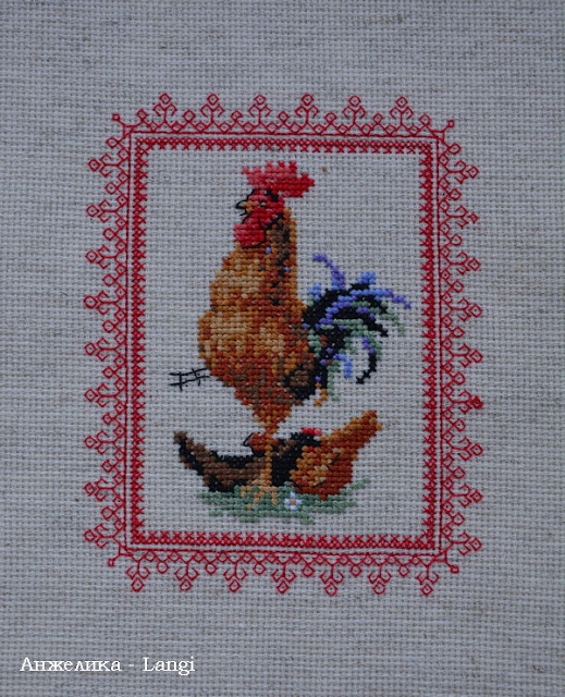 Подушка "Петух"