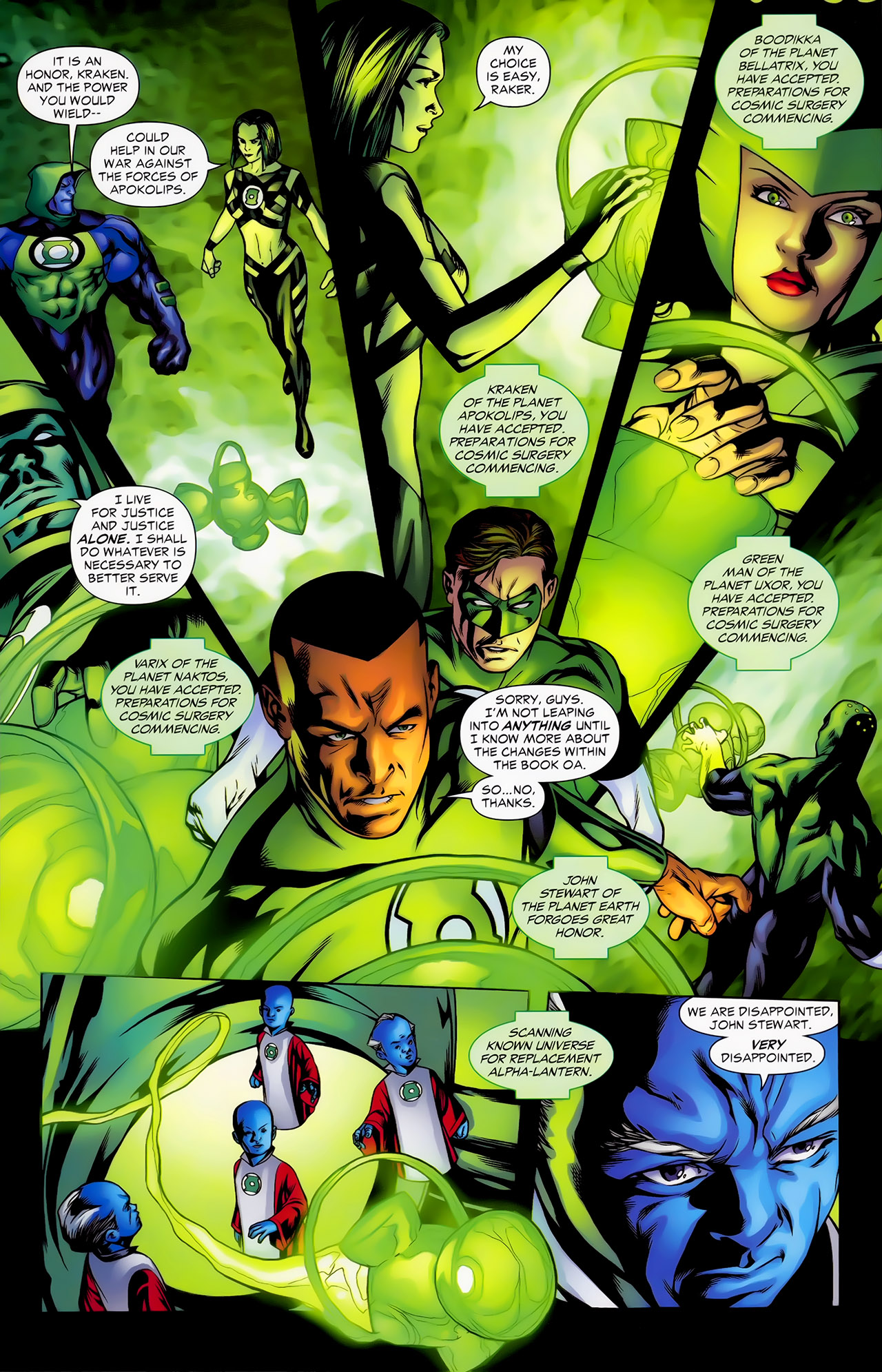 Read online Green Lantern (2005) comic -  Issue #27 - 15